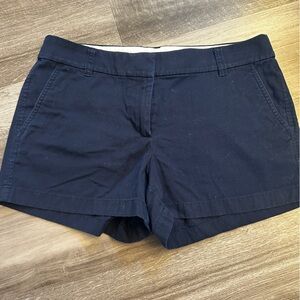 J. Crew navy shorts size 8